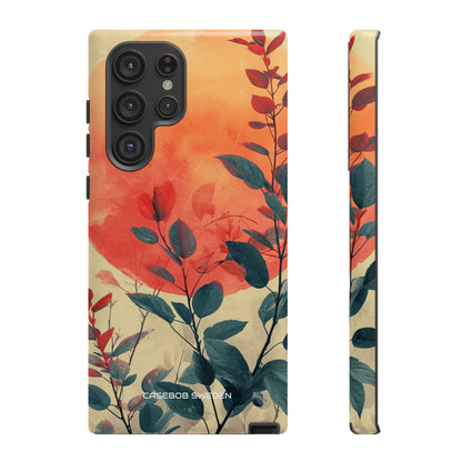 Orange Sun Harmony - Tough Samsung S22 Phone Case