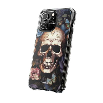Skull Among Blossoms iPhone Case - Impact