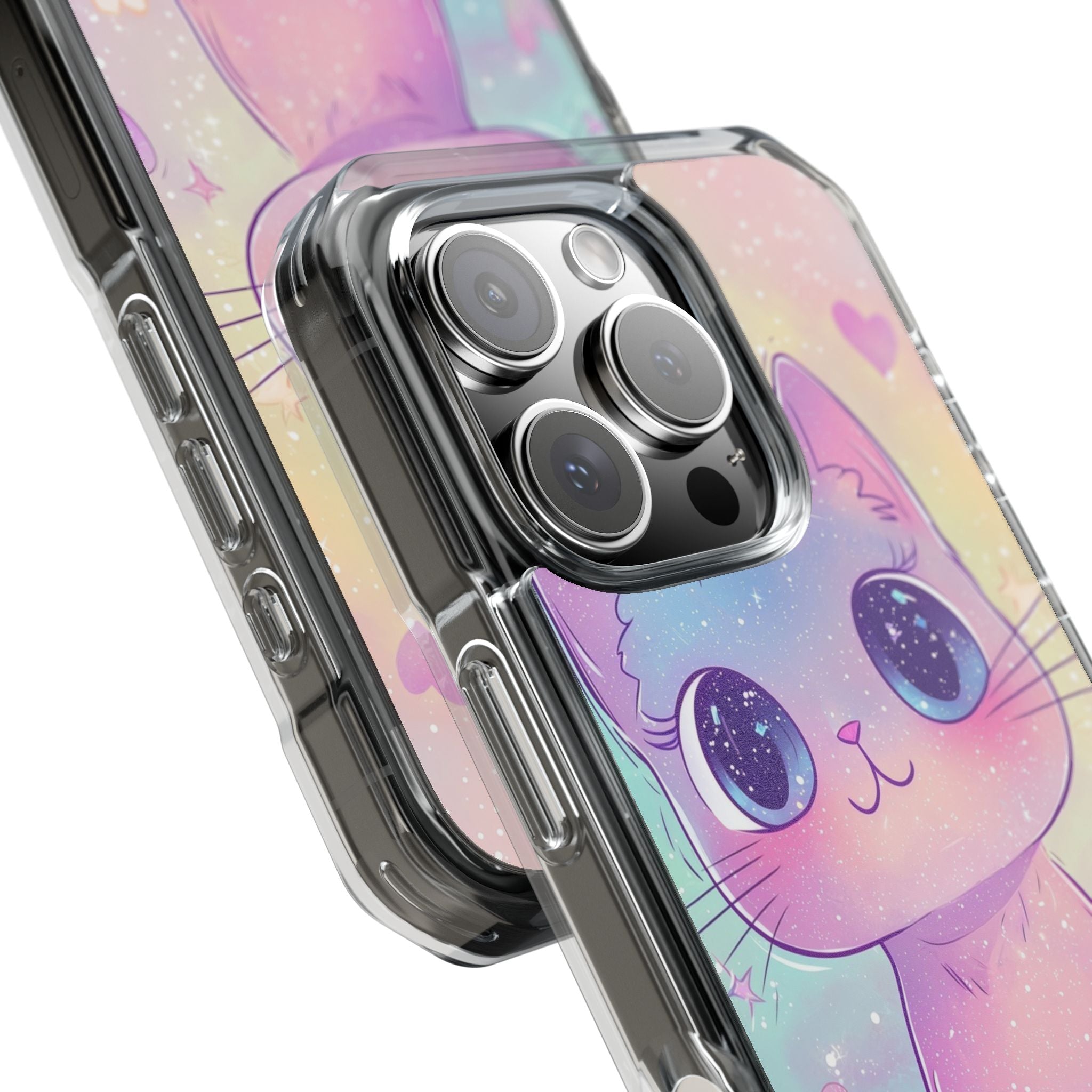 Sparkling Cat Smiles iPhone Case - Impact