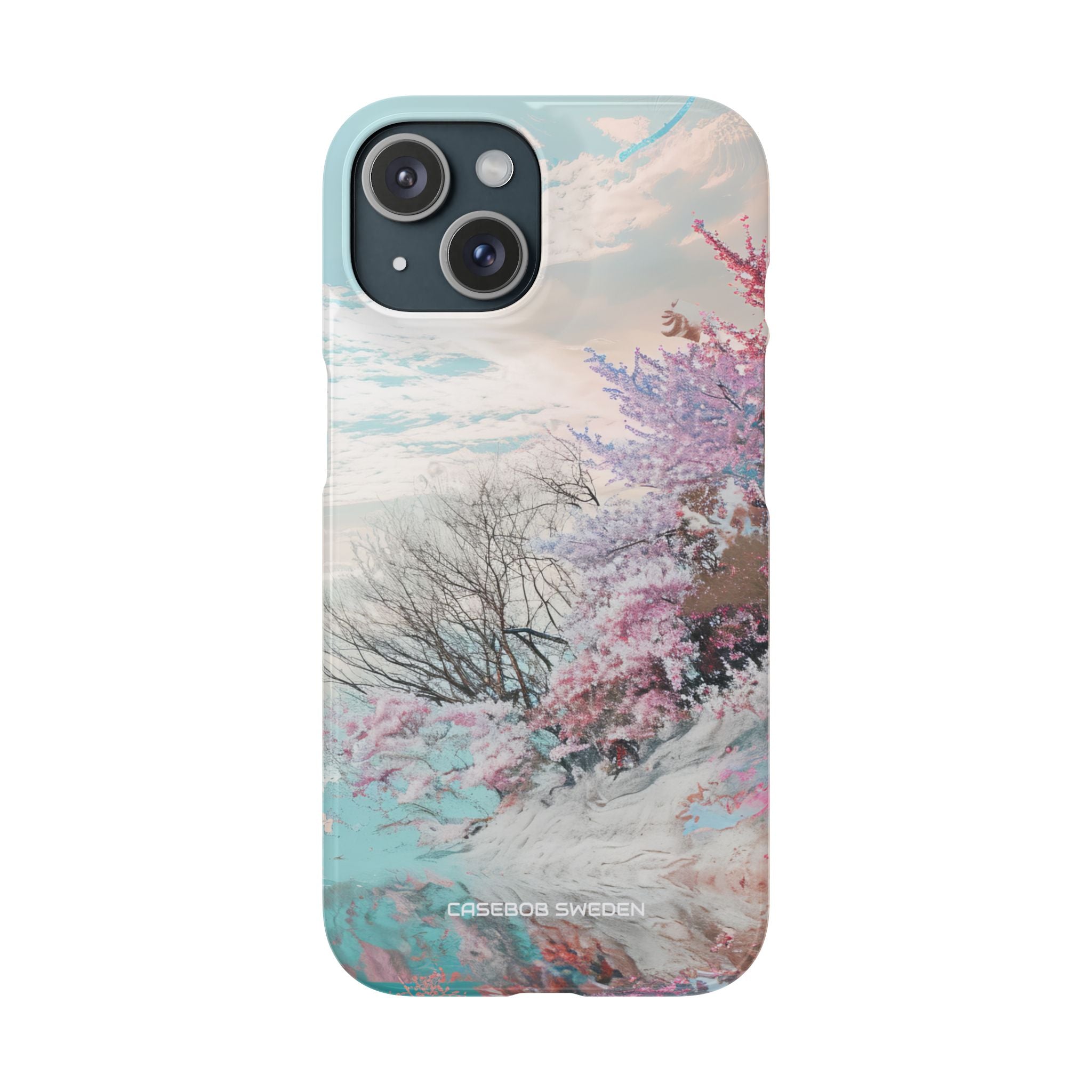 Spring Dreamscape - Slim iPhone 15 Phone Case