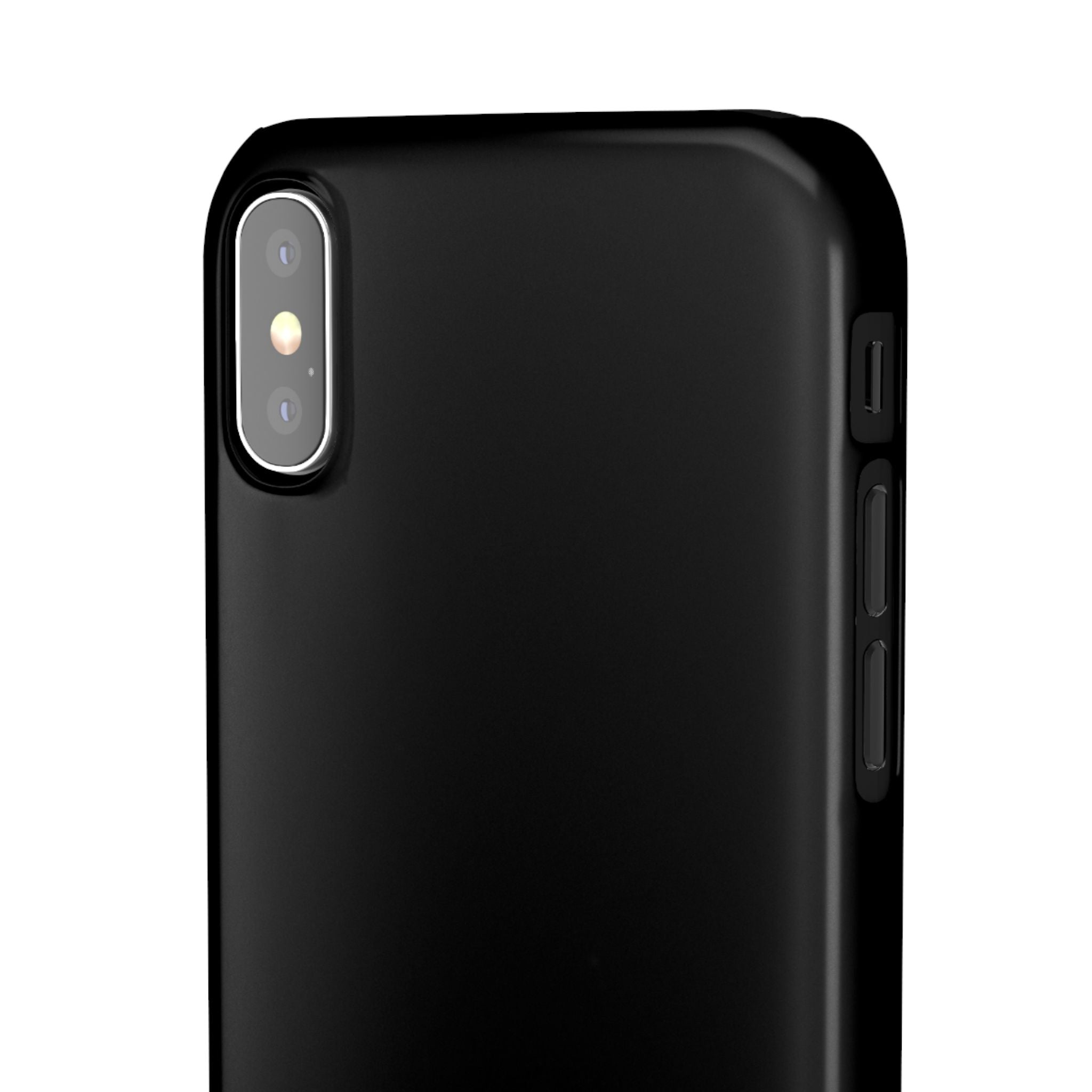 Black  iPhone X - Slim Phone Case