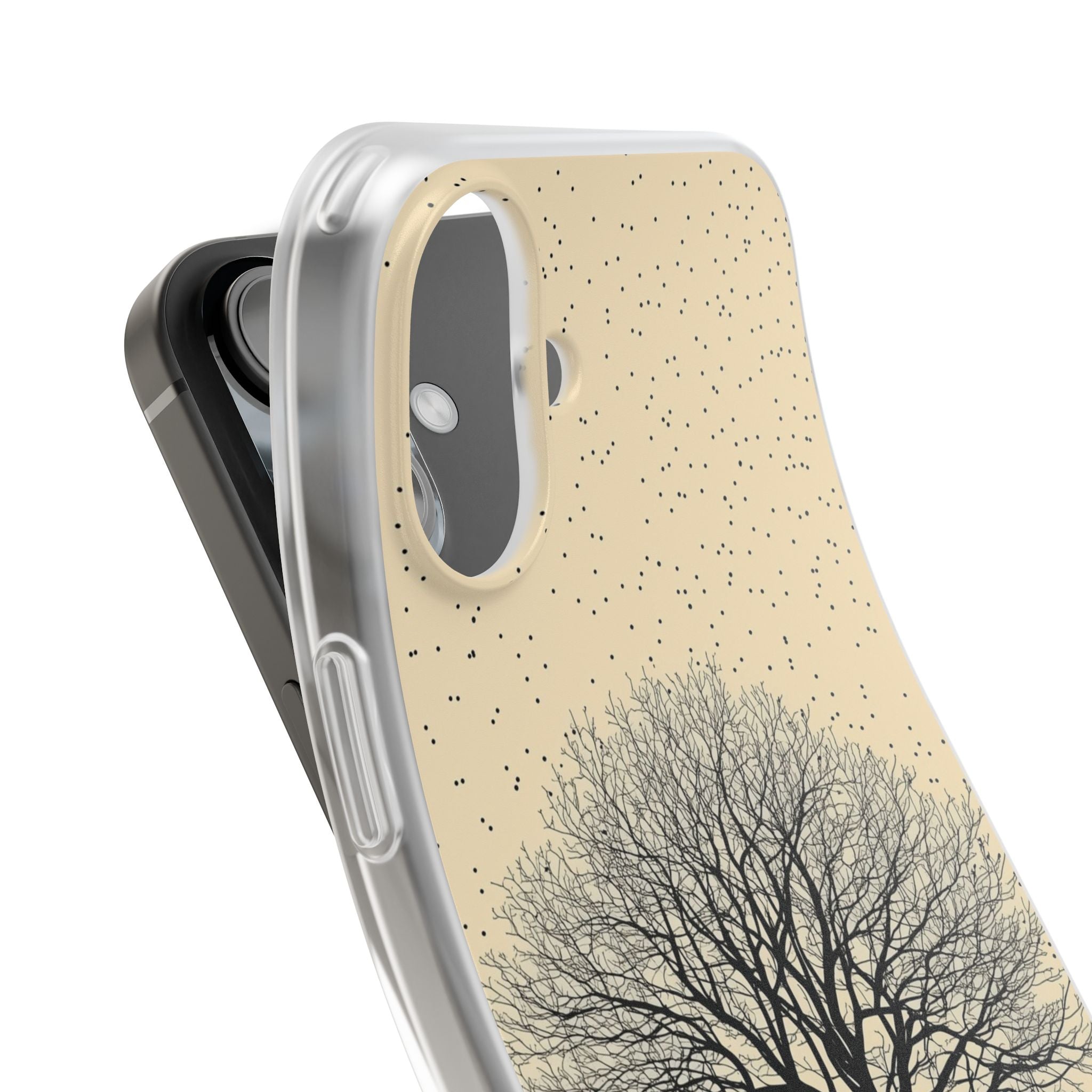 Silent Branches iPhone 16 Plus Case - Soft
