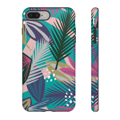 Tropical Leaf Loki - Protective Phone Case