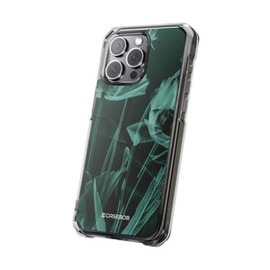 Botanical Transparency - Phone Case for iPhone (Clear Impact - Magnetic)