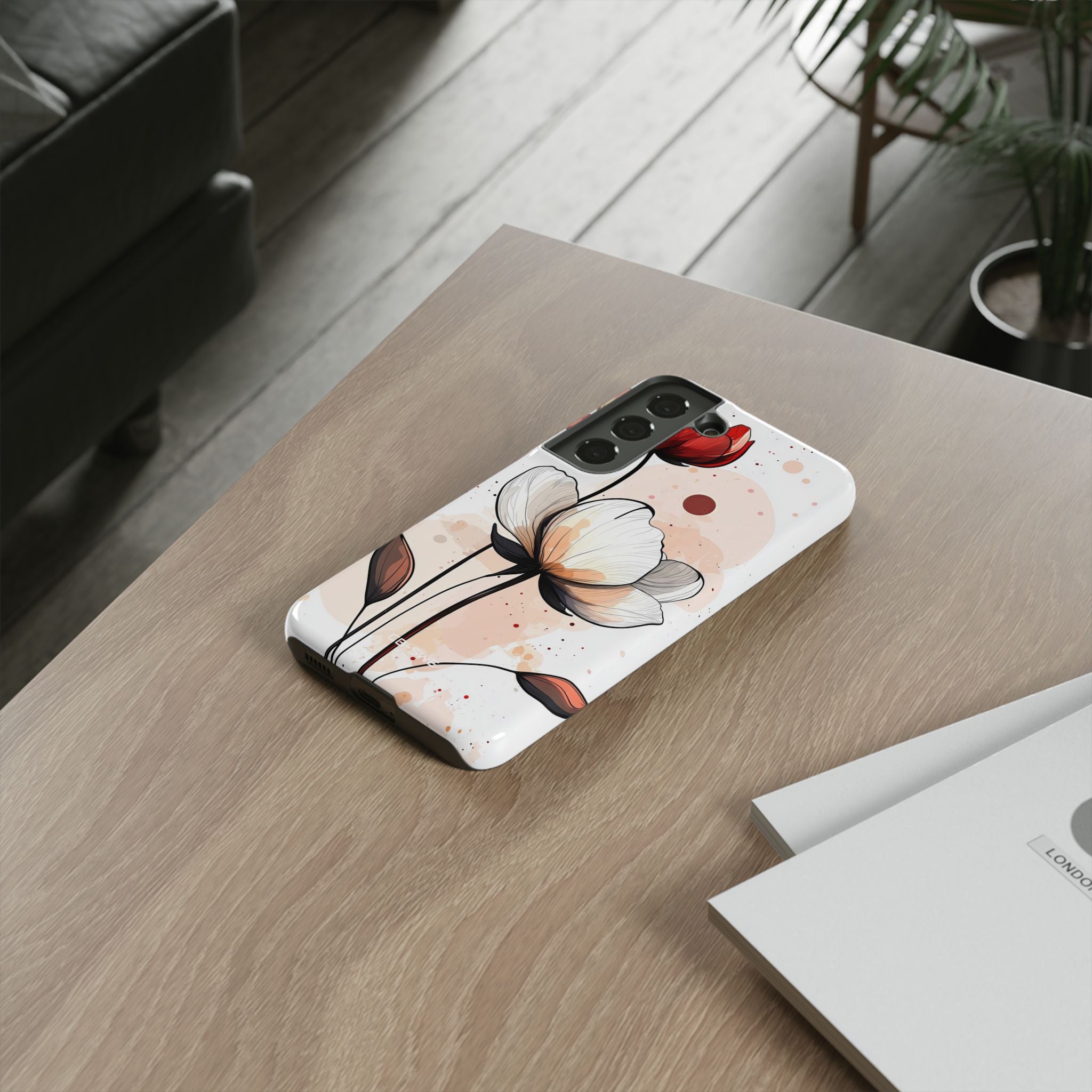 Vibrant Floral Elegance - Samsung Case