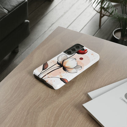 Vibrant Floral Elegance - Samsung Case