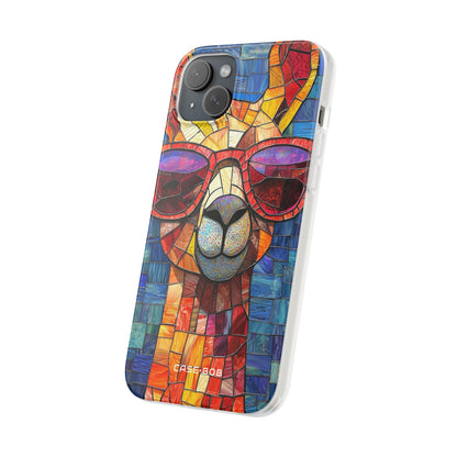 Llama Glow iPhone 15 Plus Case - Soft
