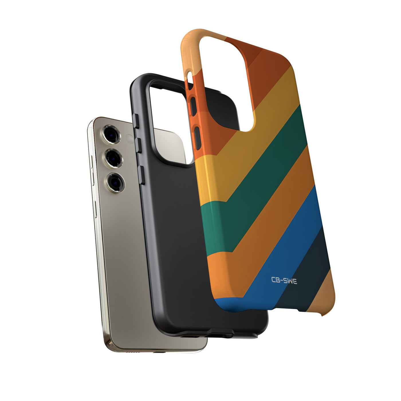 Vibrant Geometric Harmony - Samsung Case