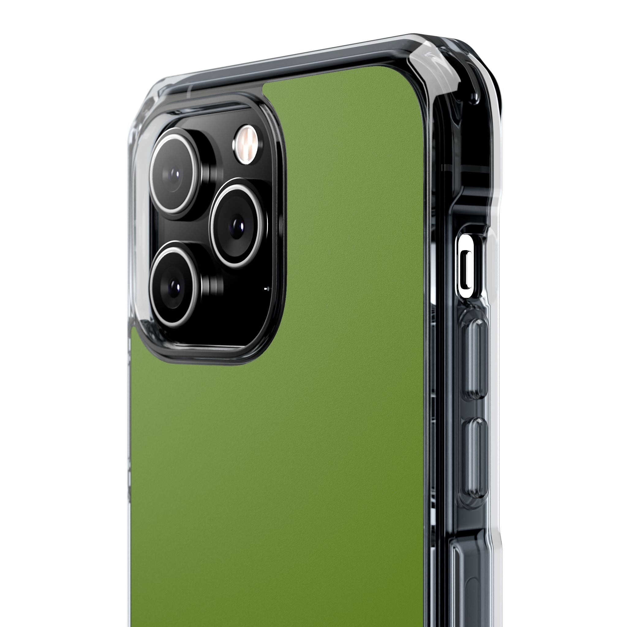 Olive Drab - Transparente Schutzhülle für das iPhone