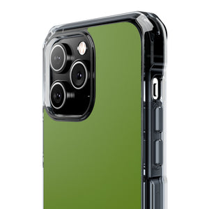 Olive Drab | Phone Case for iPhone (Clear Impact Case - Magnetic)