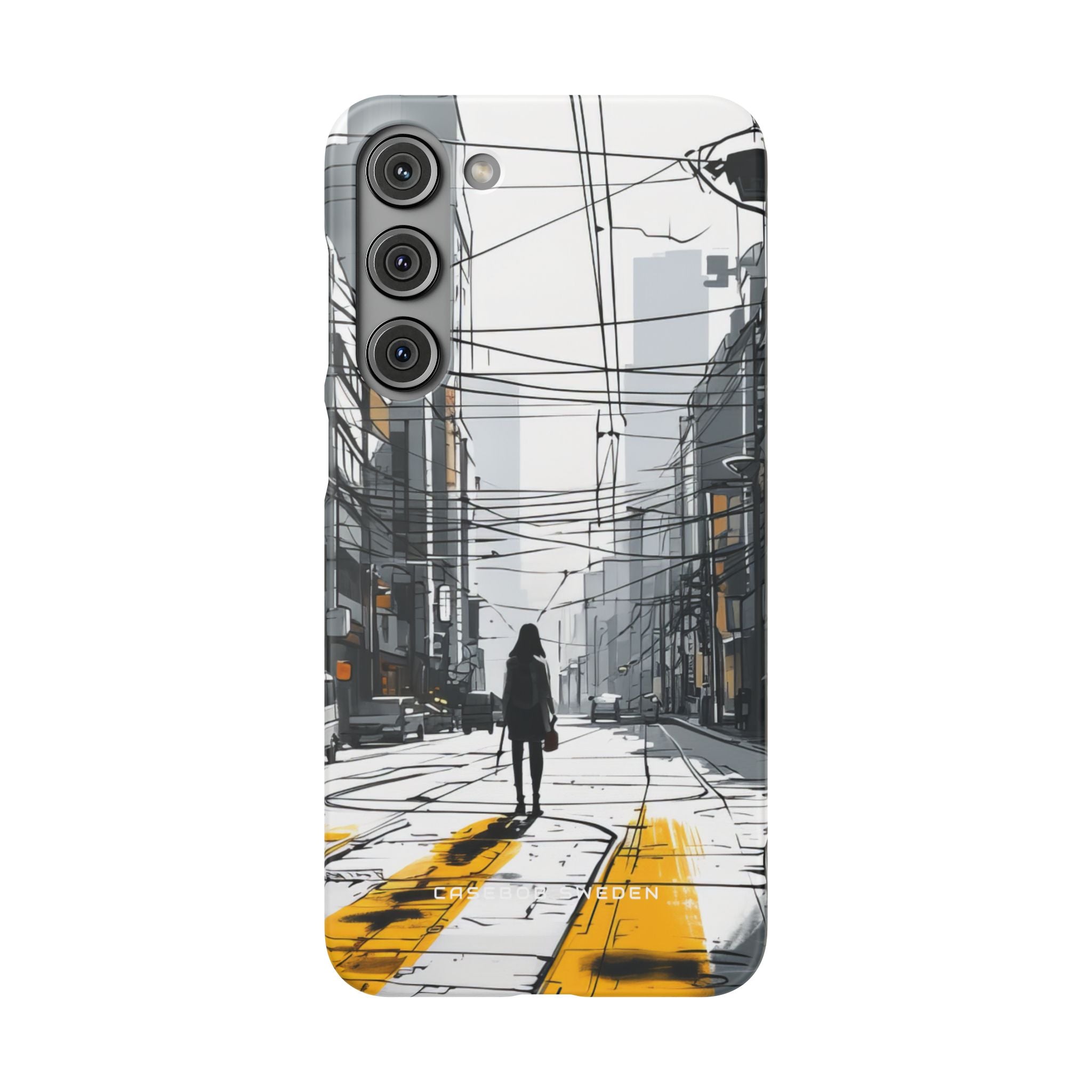 Urban Noir Streetscape Samsung S23 - Slim Phone Case