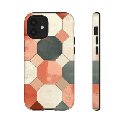 Terracotta Tiles Interlock - iPhone Case