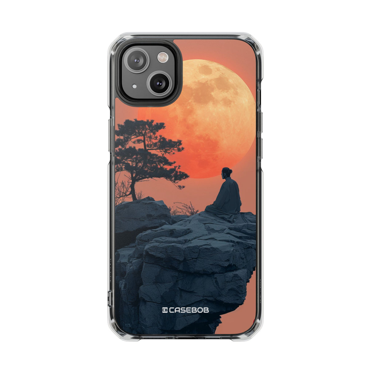 Moonlit Serenity - Phone Case for iPhone (Clear Impact - Magnetic)