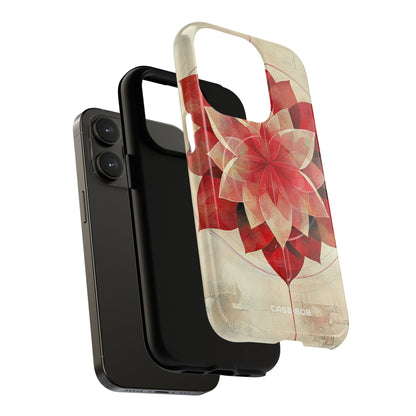 Crimson Bloom iPhone 14 Pro Case - Tough+