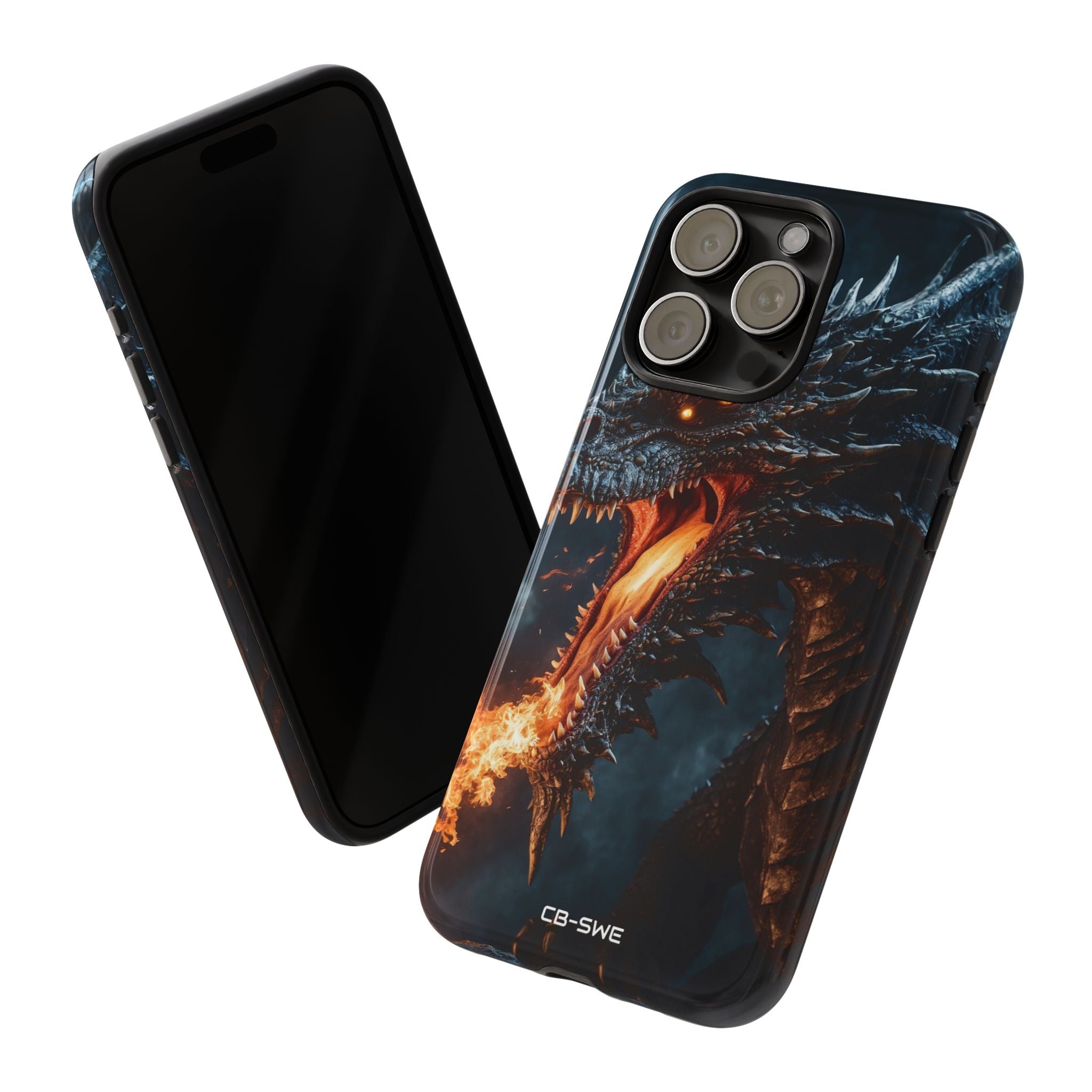 Fiery Breath Erupts - iPhone Case