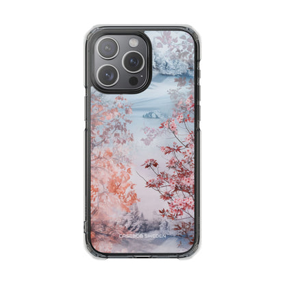 Floral Serenity Case - Clear Impact iPhone 15 Phone Case