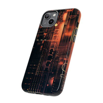 FuturTech Glare: Innovation Gradient - Protective Phone Case