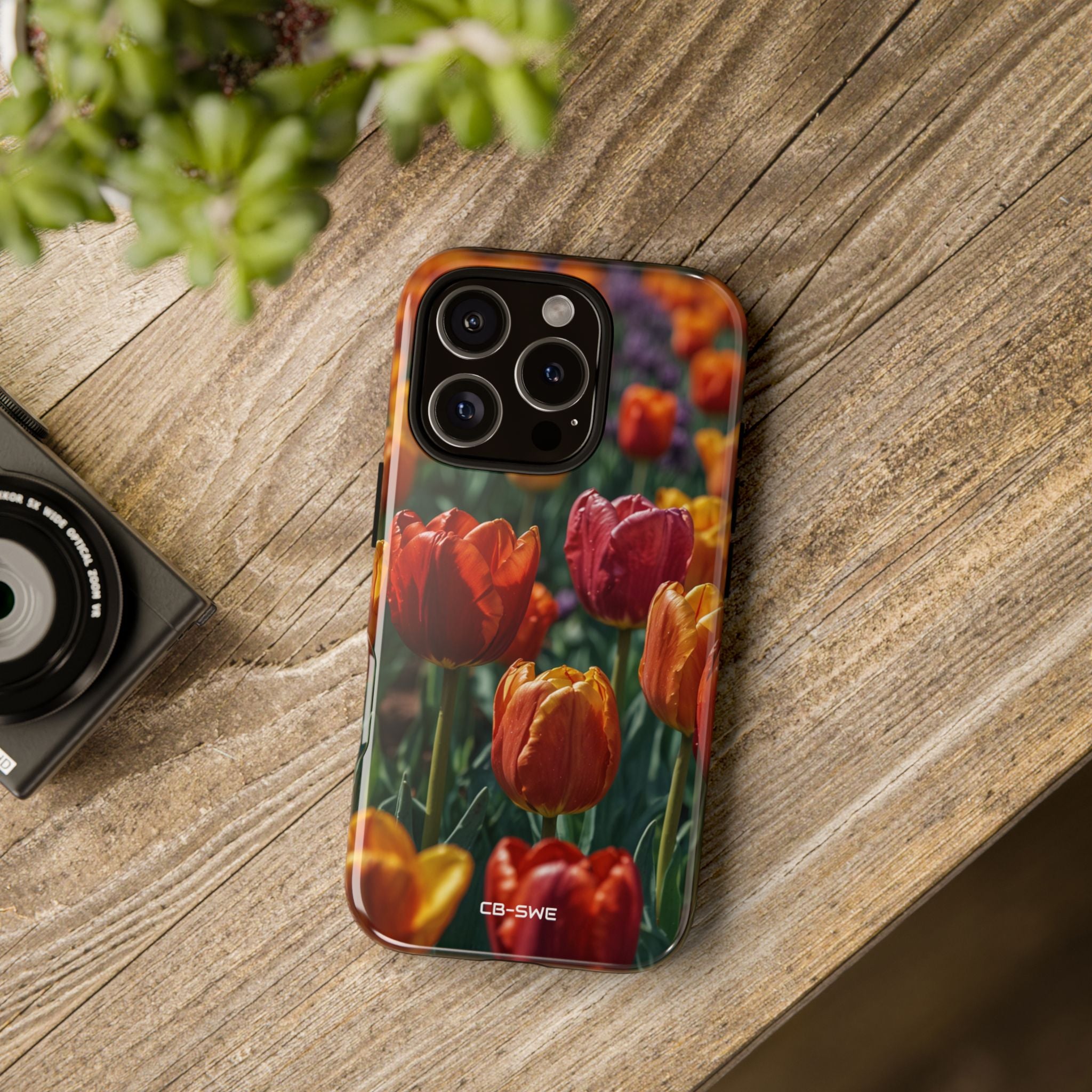 Tulips Embrace Breeze - iPhone Case