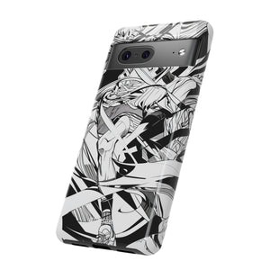 Dynamic Court Noir | Protective Phone Case for Google Pixel