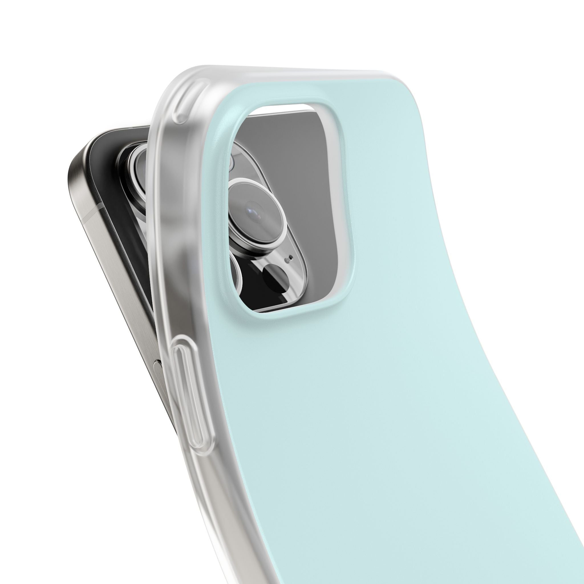 Light Cyan iPhone 16 - Flexi Phone Case