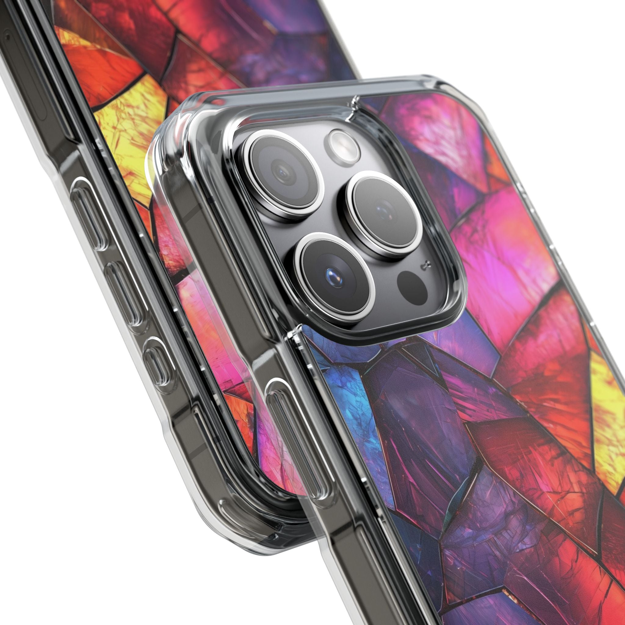 Cracked Prism iPhone 15 Pro Case - Impact