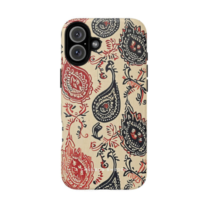 Vintage Paisley Elegance iPhone 16 | Tough+ Phone Case