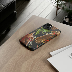 Horse Drawing - Protective Phone Case