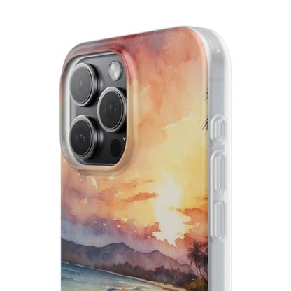Sunset Reflection iPhone 15 Pro Max Case - Soft