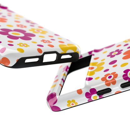 Retro Floral Playfulness - Google Pixel Case