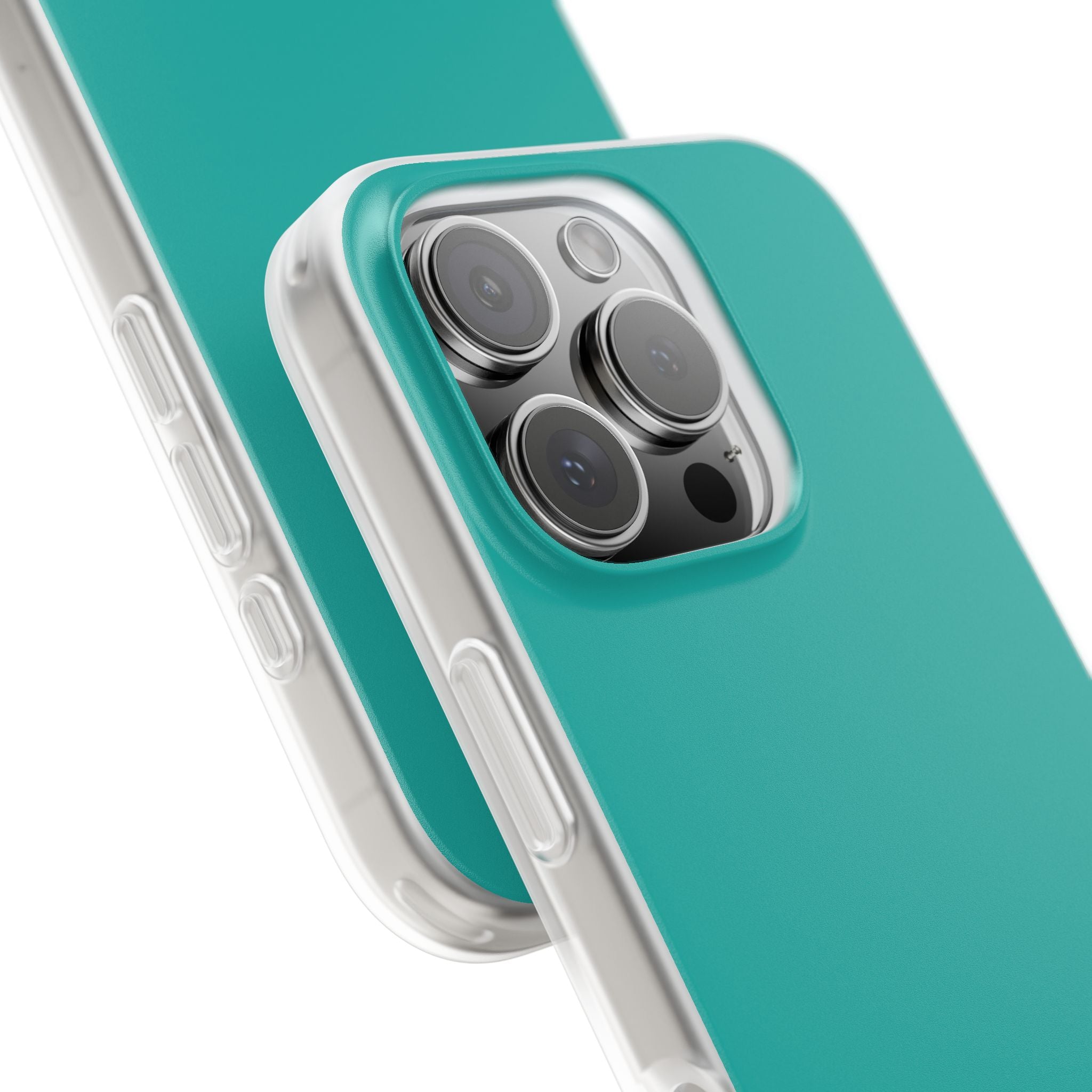 Light Sea Green iPhone 16 - Flexi Phone Case