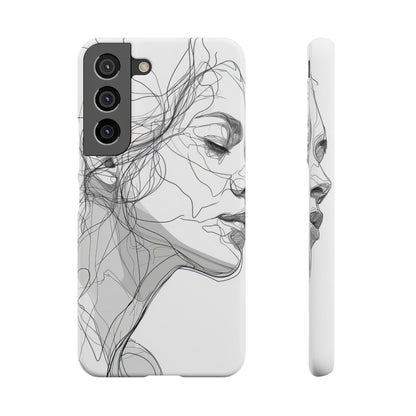 Ethereal Contours | Slim Phone Case for Samsung