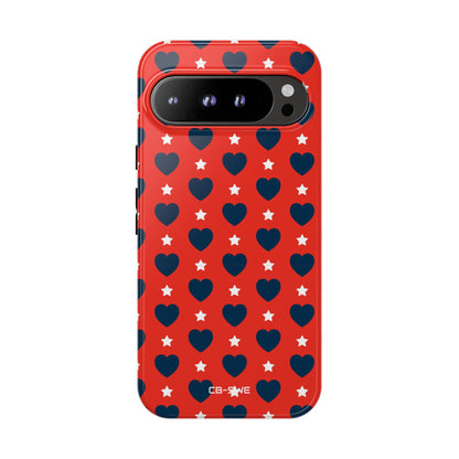 Hearts Embrace Stars - Google Pixel Case