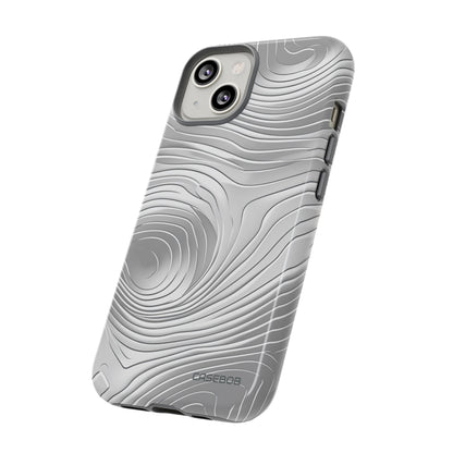 Sleek Grey Minimalism - Protective Phone Case