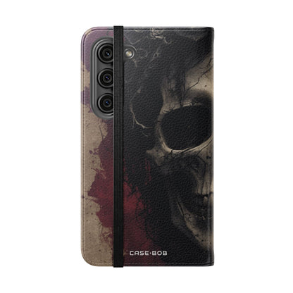 Skull Thorn Crown - Samsung S23 Case - Wallet