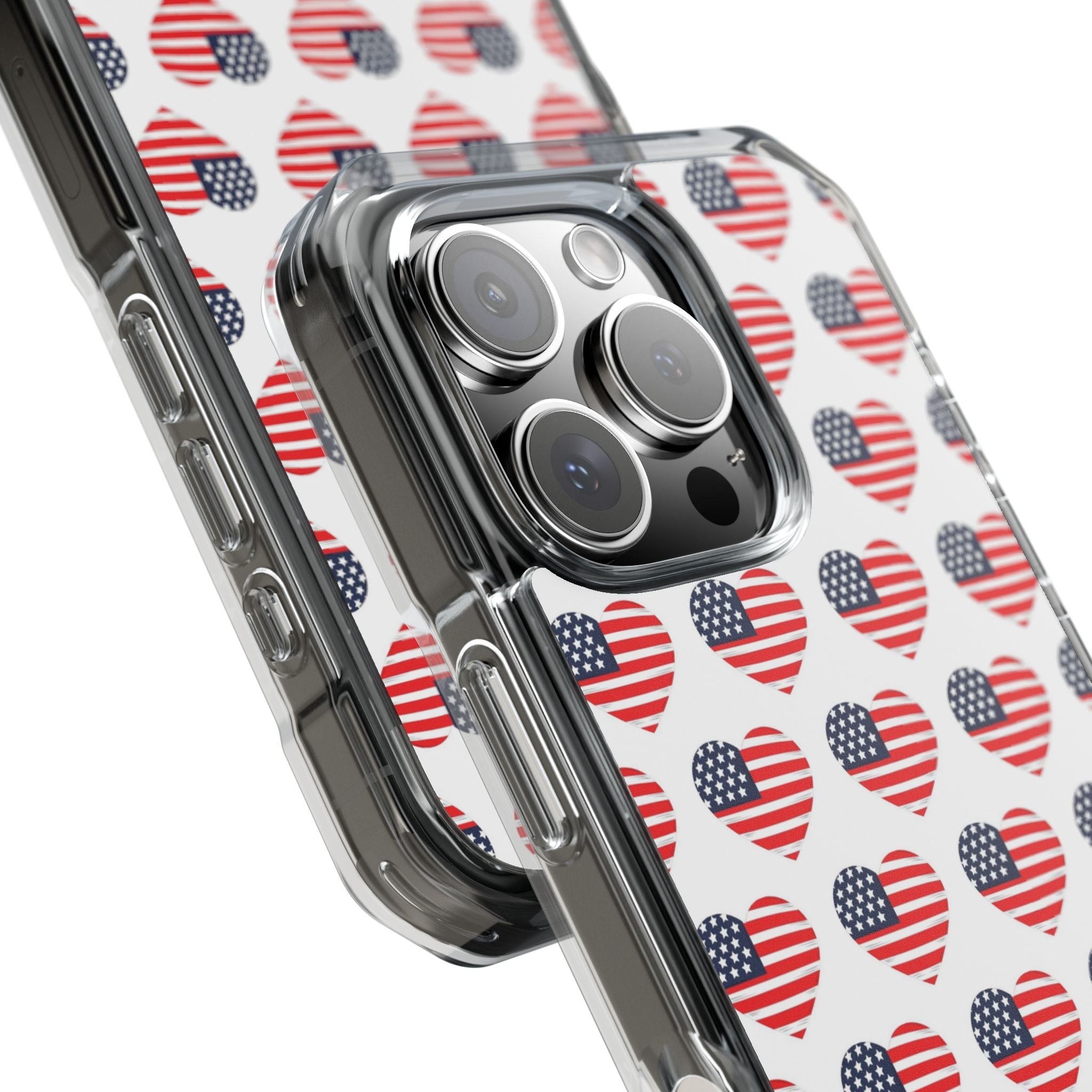 Hearts Embrace Freedom iPhone Case - Impact