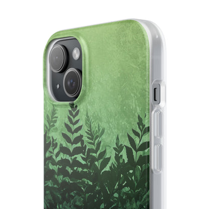 Gradient Fernscape Lush iPhone 15 - Flexi Phone Case