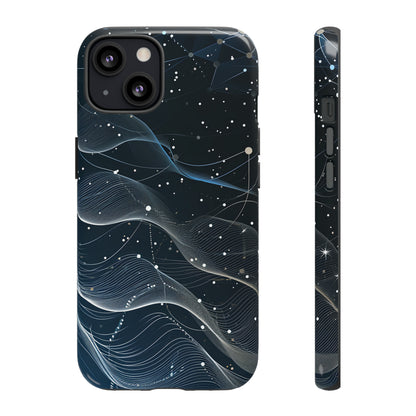 Connectivity Wave: Network Gradient - Protective Phone Case