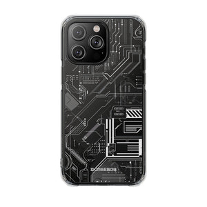 Circuit Overdrive - Phone Case for iPhone (Clear Impact - Magnetic)