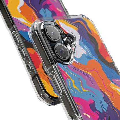 Vortex Colorwave iPhone 16 - Clear Impact Phone Case