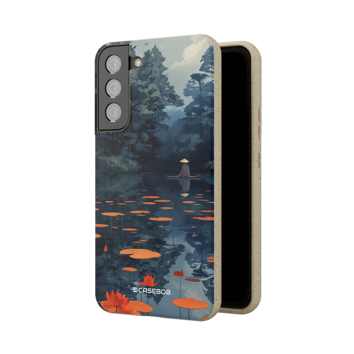 Tranquil Lotus Serenity | Biodegradable Phone Case