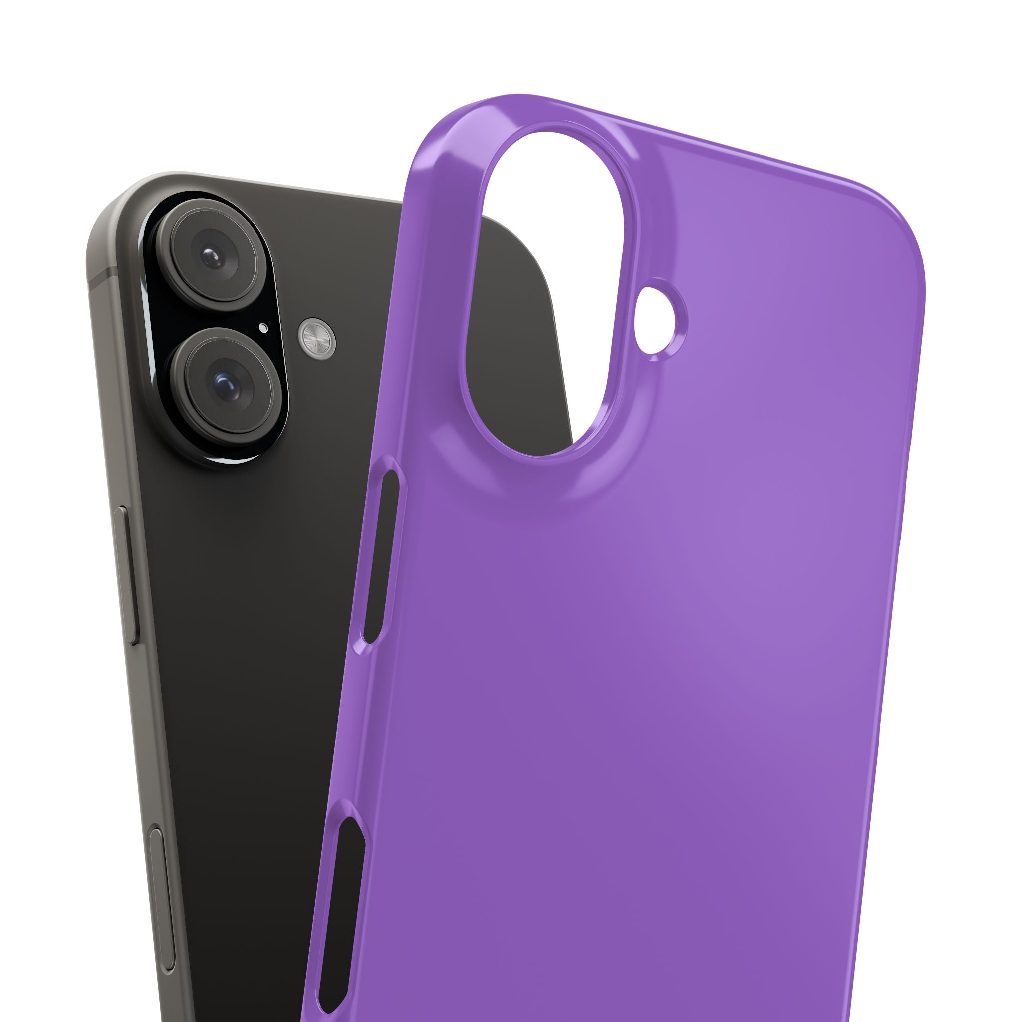 Amethyst Purple - Slim iPhone 16 Phone Case