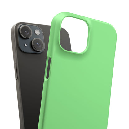 Light Green iPhone 15 - Slim Phone Case