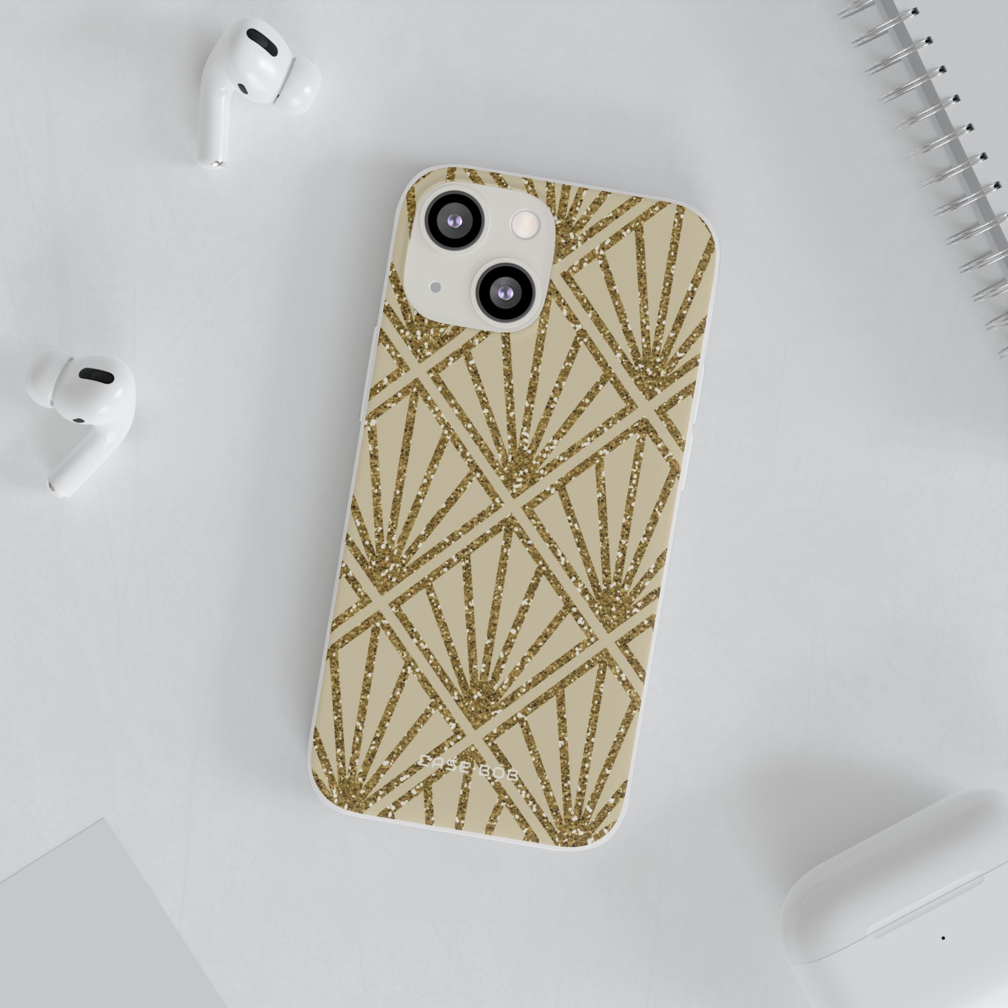 Gold Diamond Radiance iPhone 13 mini Case - Soft