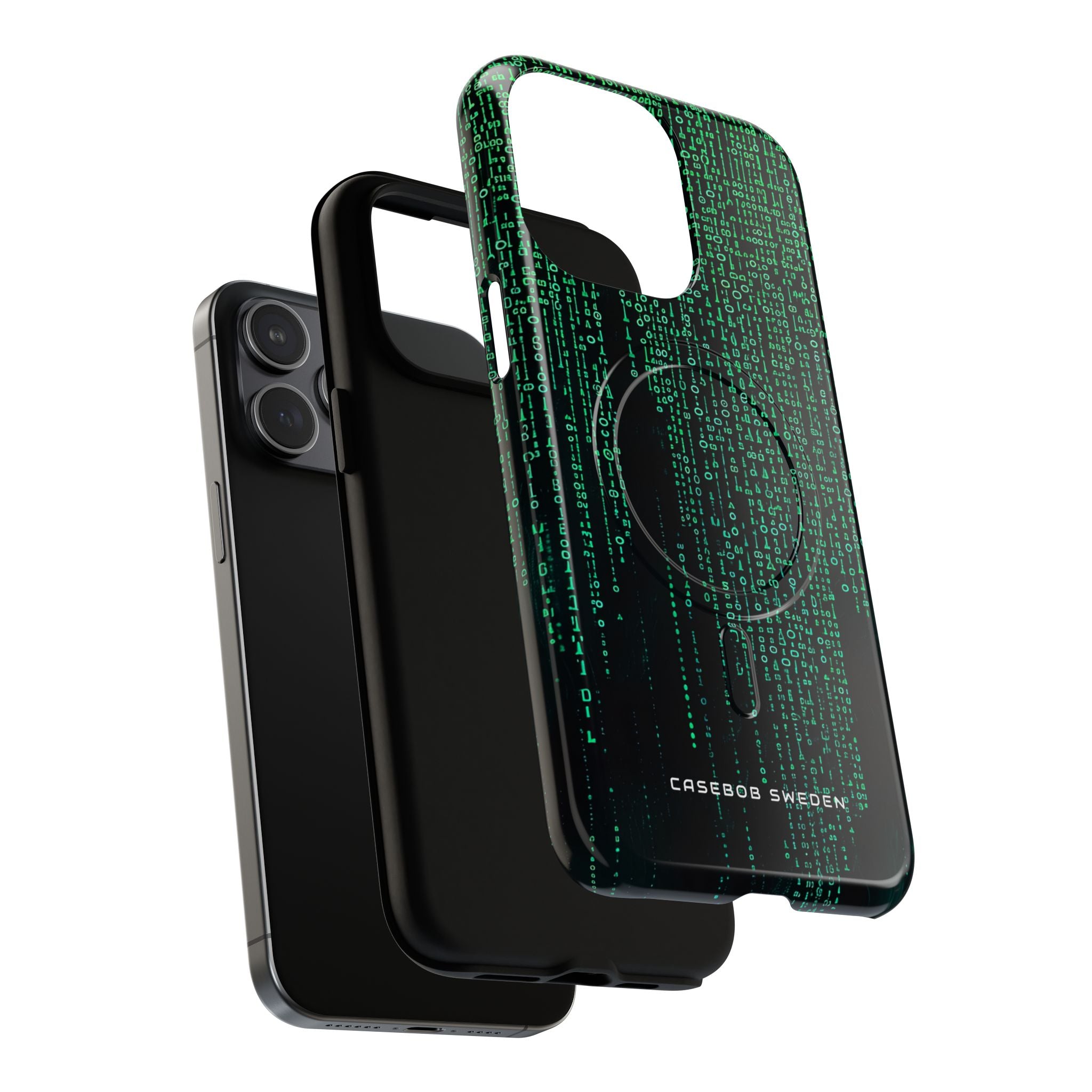 Matrix Gradient Flow iPhone 15 | Tough+ Phone Case