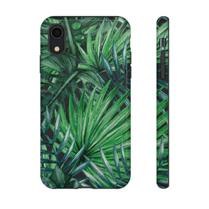 Watercolor Tropical Palm - Protective Phone Case