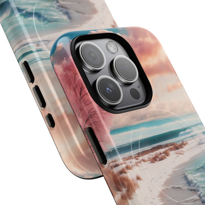 Pink Tree Breeze iPhone 15 Pro Case - Tough+