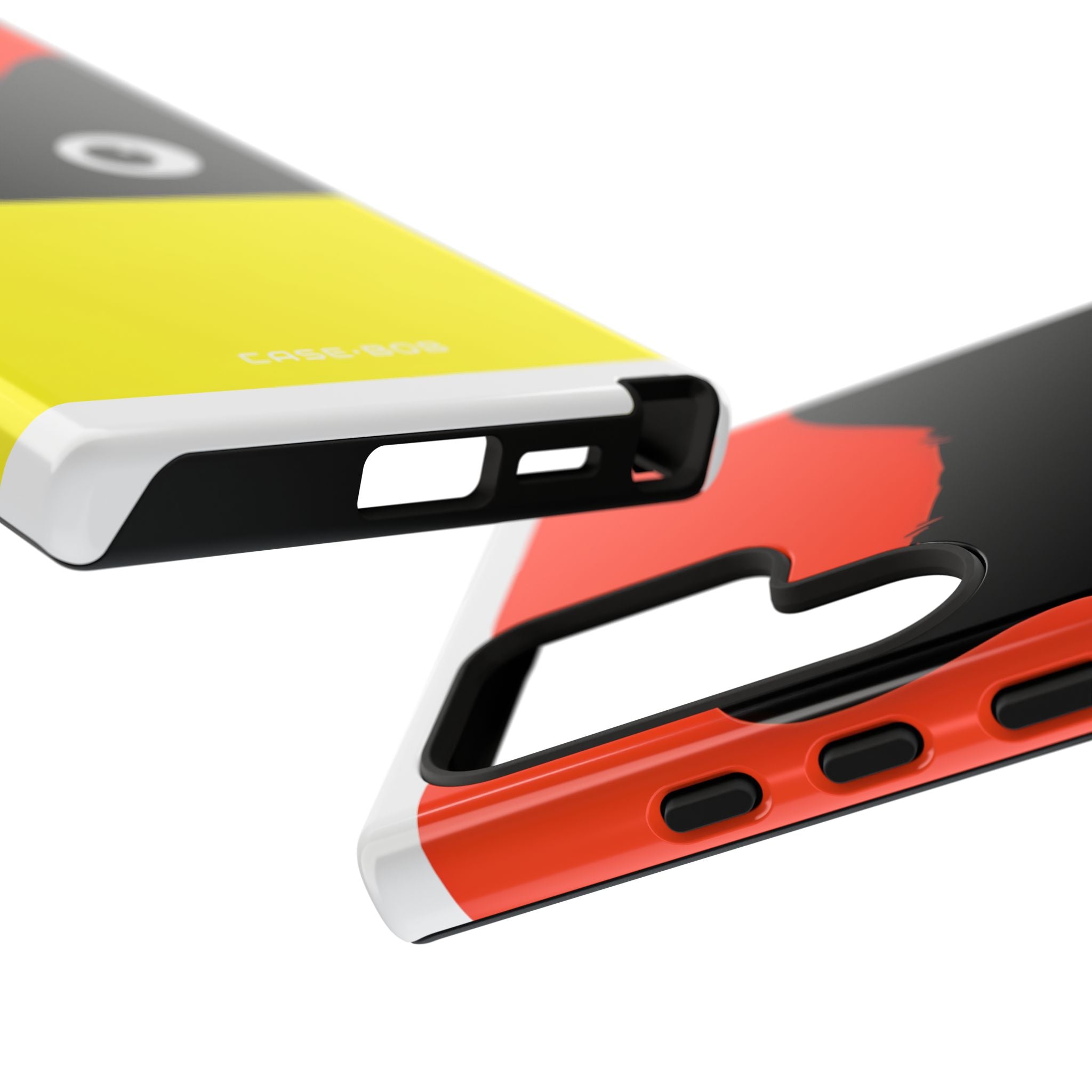 Peekaboo Cat Crimson Samsung S24 Ultra Case - Tough