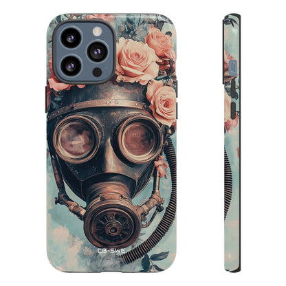 Roses Embrace Mask - iPhone Case