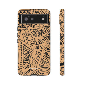 Mystic Tribal Geometry | Protective Phone Case for Google Pixel