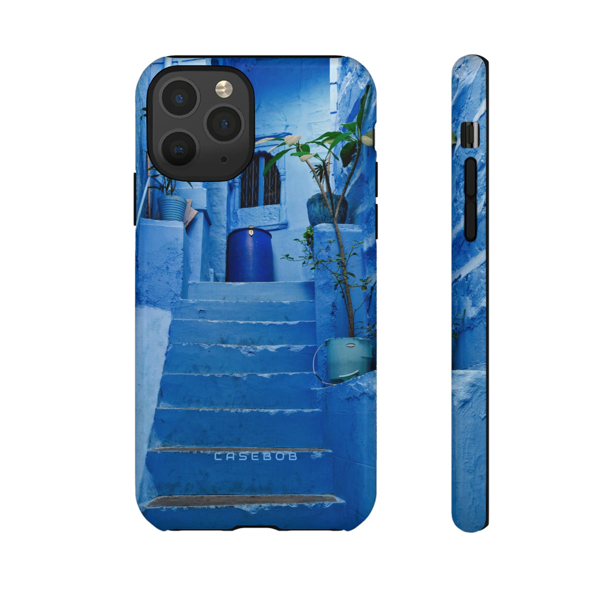 Blue City Morocco - Protective Phone Case